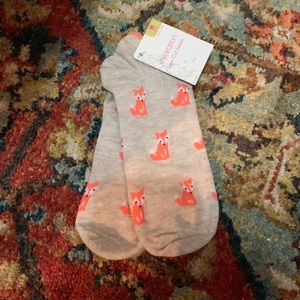 Fox Socks NWT 🦊 Size 4-10